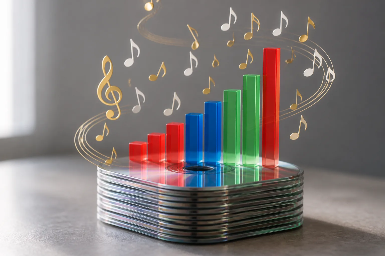 U.S. Compact-Disc Sales Surge 58.6% in First Half of 2026, RIAA Report Shows