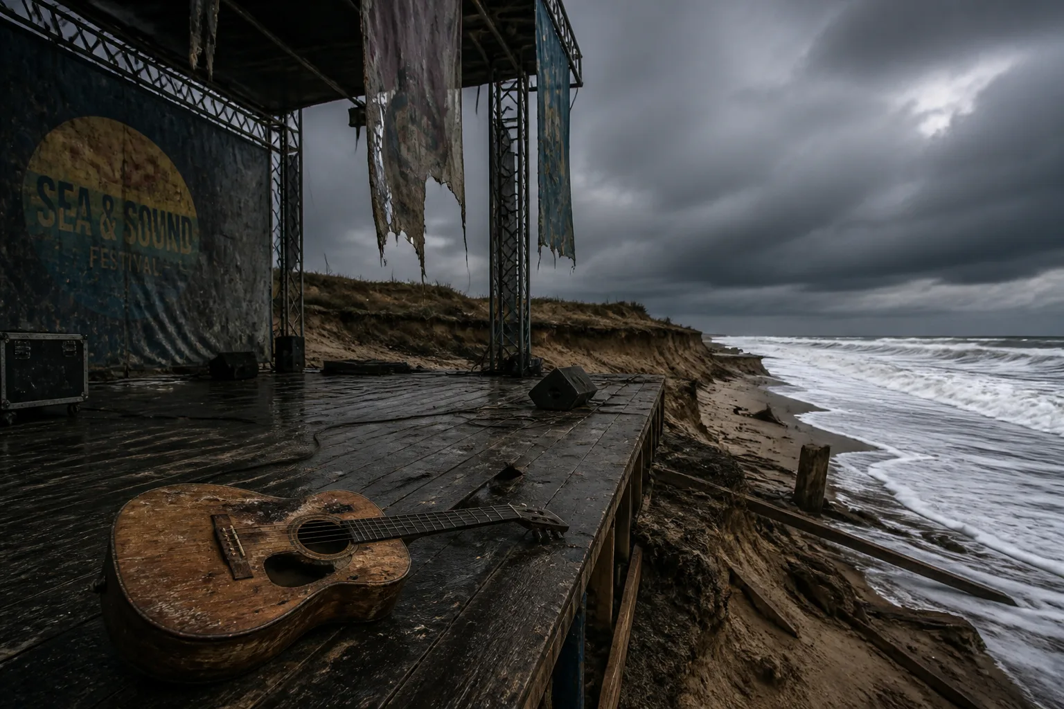 Ocean Way Festival Canceled After Hurricane Marie-Induced Beach Erosion